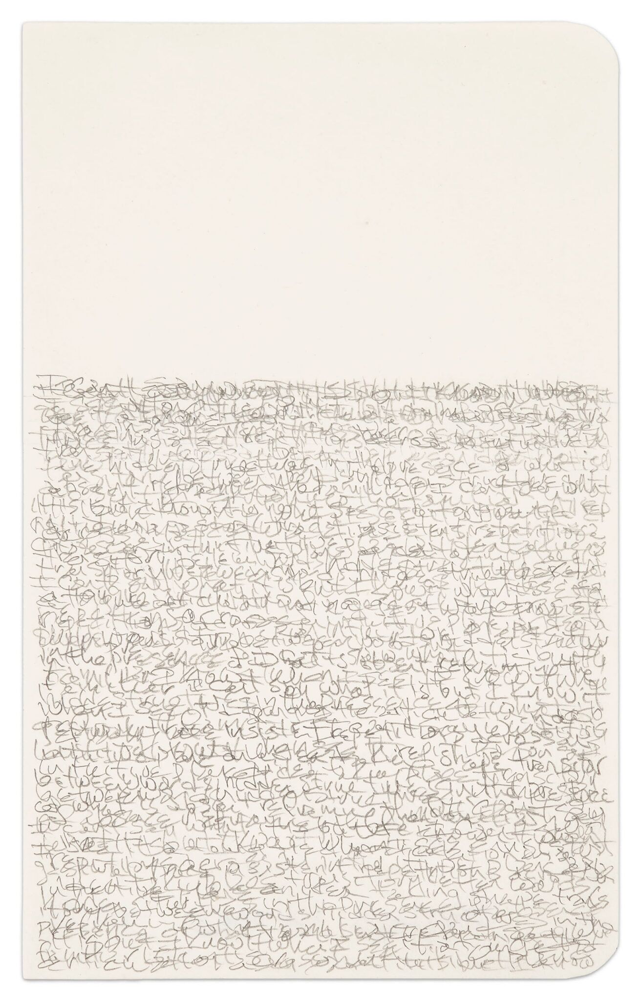 word drawing #10 by Bronlyn Jones, a 2016 Drawing at Krakow Witkin Gallery, Boston