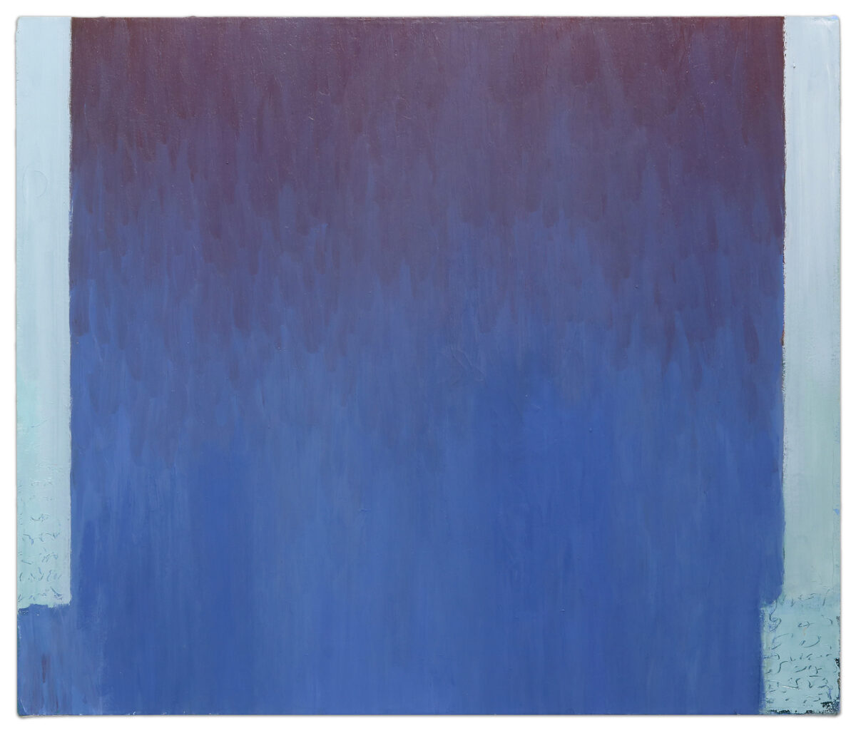 Maggi Brown, Blue with Gray Borders