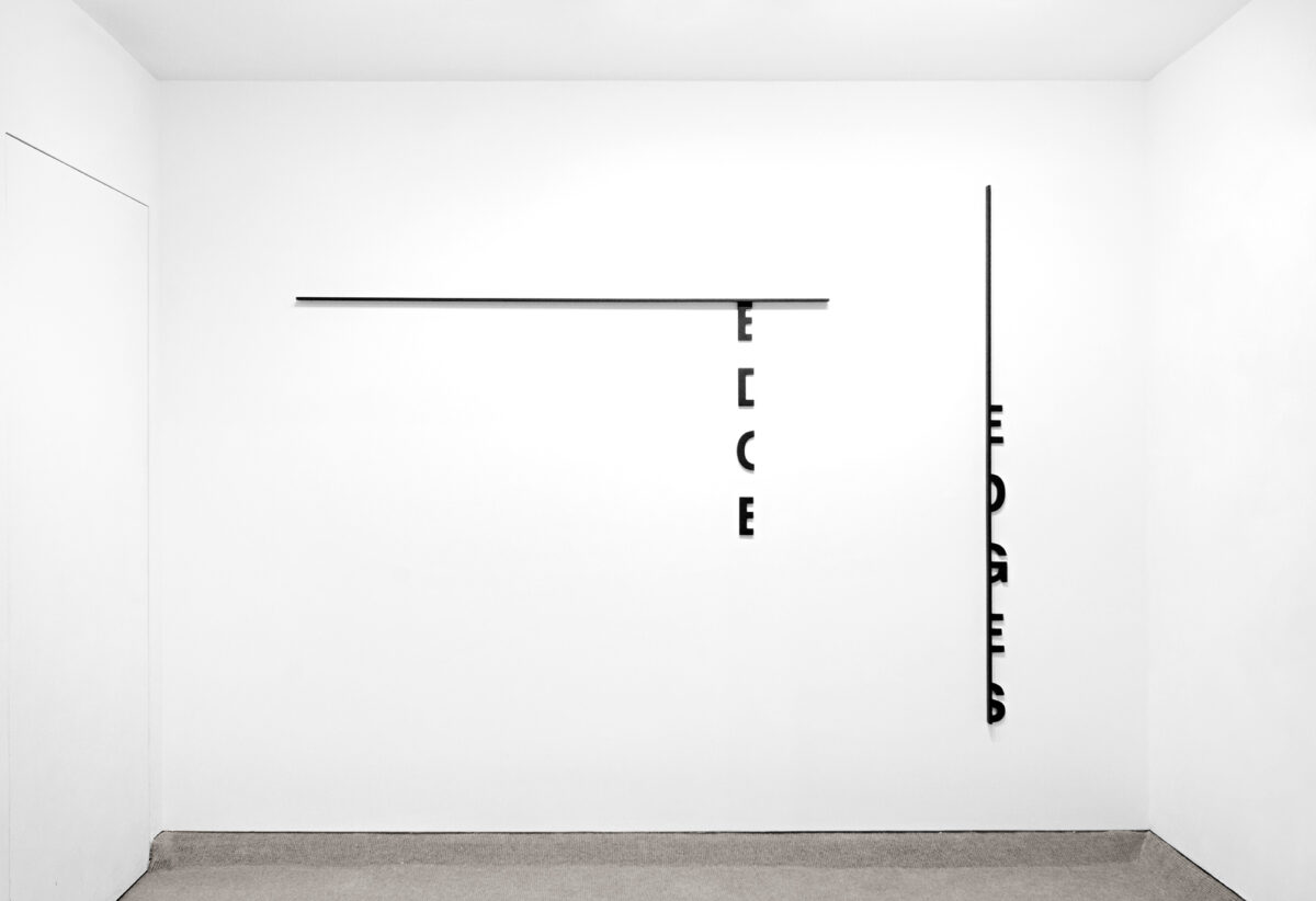 EDGE/EDGES by Peter Downsbrough