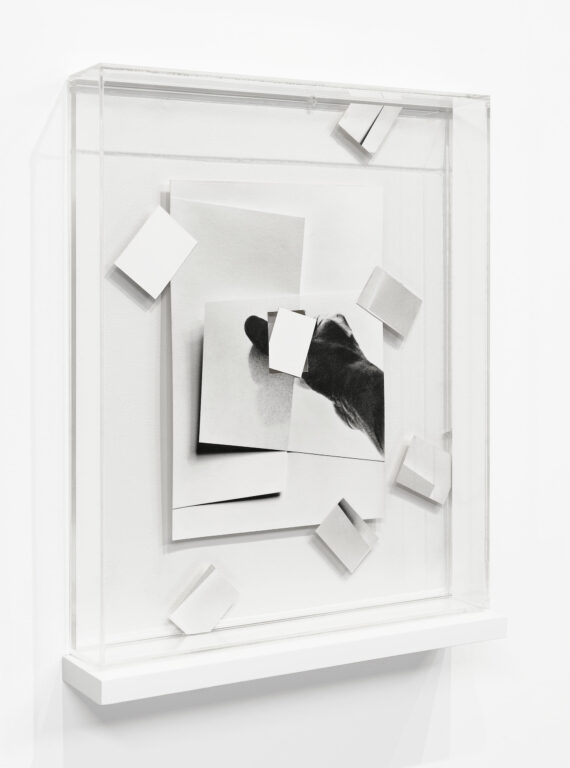'Solitaire' a photo assemblage by Giulio Paolini