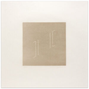 Untitled by Fred Sandback, a 1979 set of two prints at Krakow Witkin Gallery, Boston