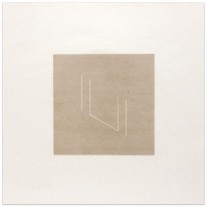 Untitled by Fred Sandback, a 1979 set of two prints at Krakow Witkin Gallery, Boston