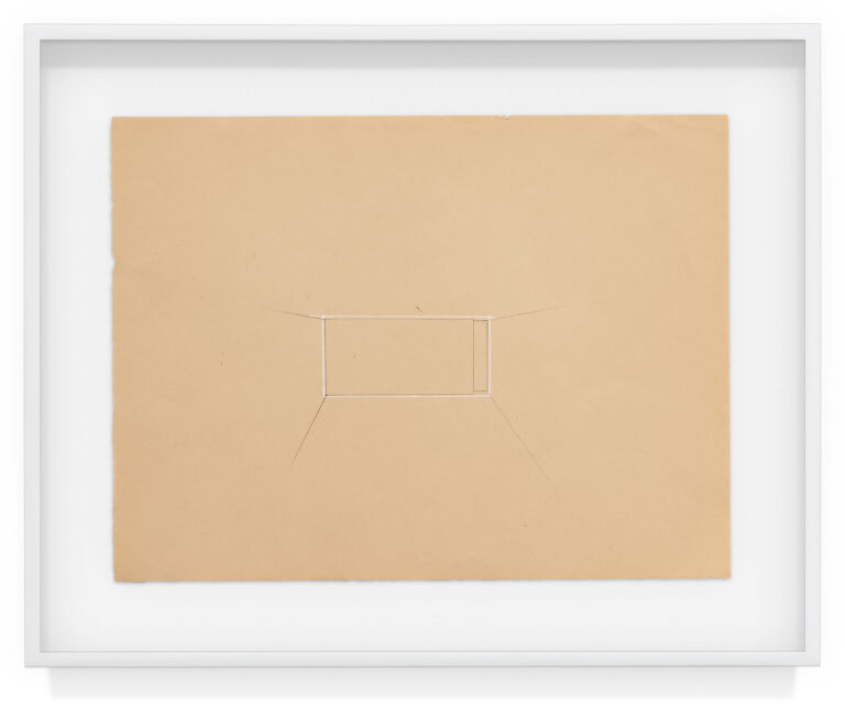 Untitled by Fred Sandback, a 1970 (ca.) Drawing at Krakow Witkin Gallery, Boston