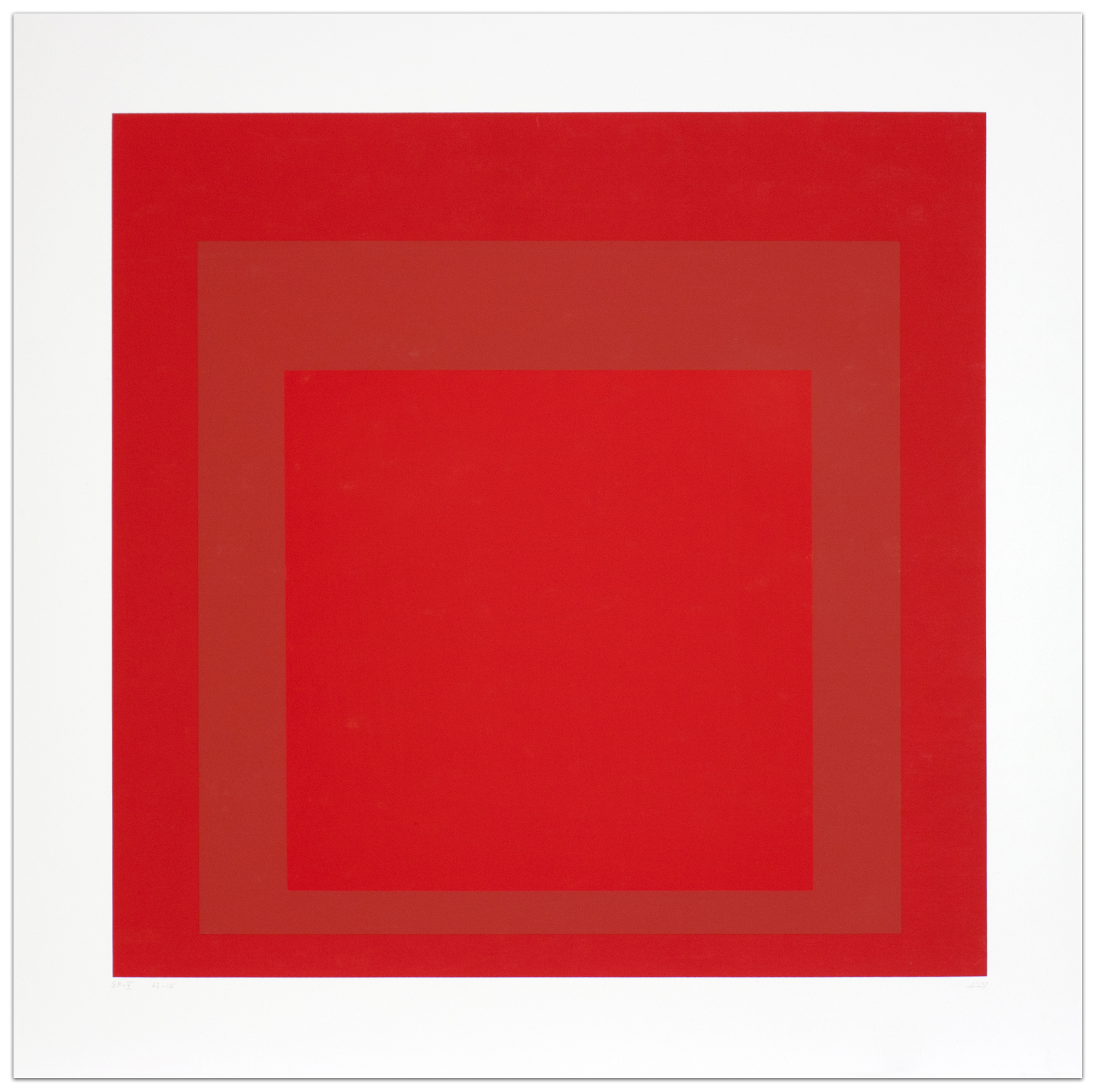 Josef Albers, Homage to the Square: With Rays