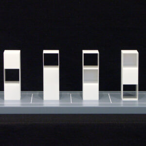 Six Cube Variations by Sol LeWitt, a 2005 multiple at Krakow Witkin Gallery