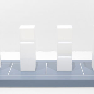 Six Cube Variations by Sol LeWitt, a 2005 multiple at Krakow Witkin Gallery