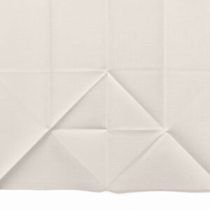 "Untitled [#85] (Folded linen, white)" by Jo Sandman