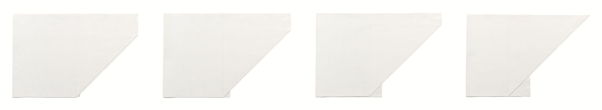 "Untitled (Folded linen)" by Jo Sandman