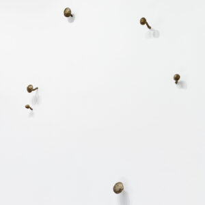 Mushrooms by Kiki Smith a 1999 sculpture at Krakow Witkin Gallery, Boston