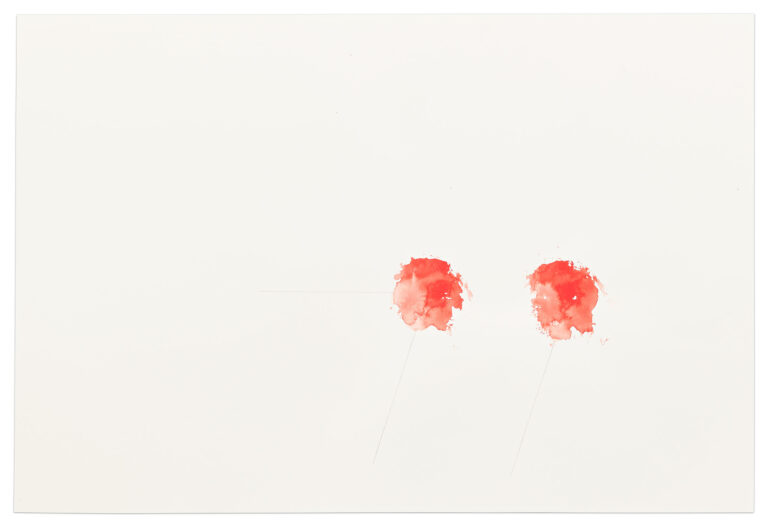 Stems, a drawing by Janet Passehl