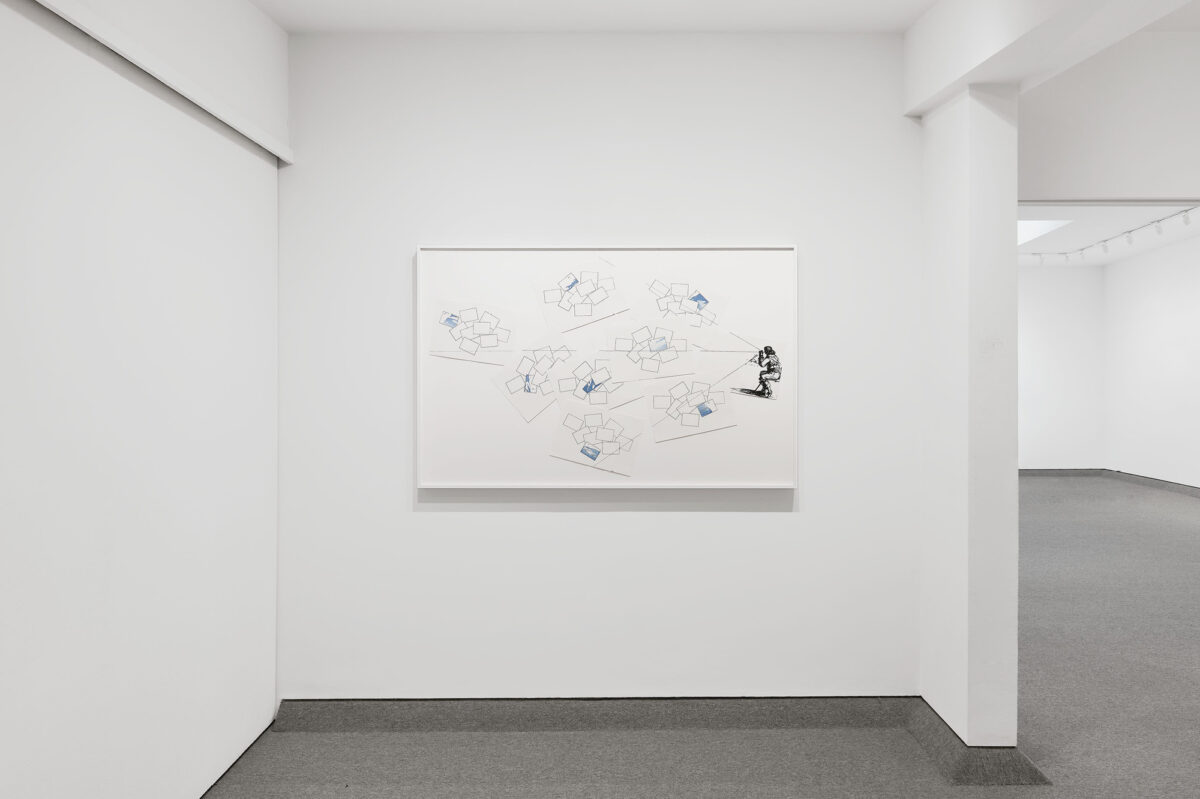 Installation view of the exhibition 'Giulio Paolini: Paths' at Krakow Witkin Gallery