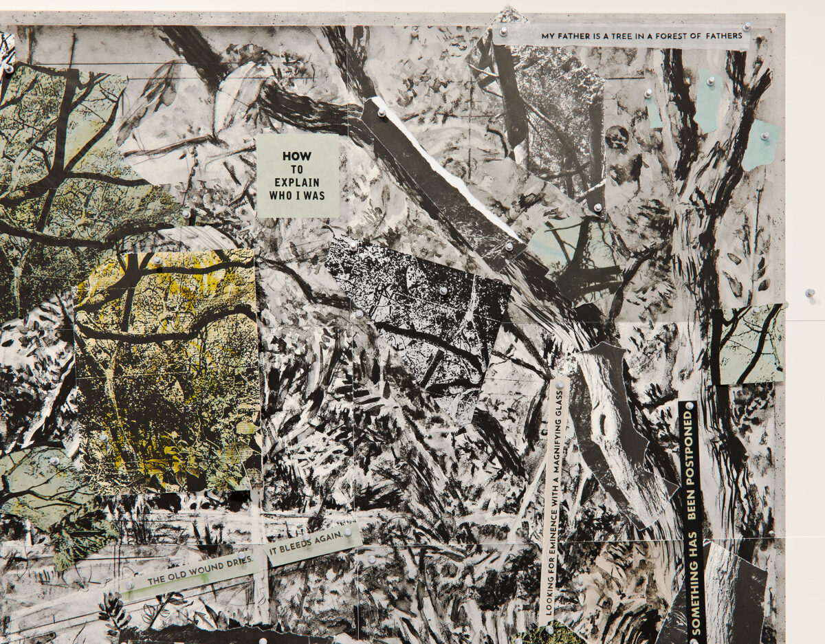 “How To Explain Who I Was” an original print by William Kentridge