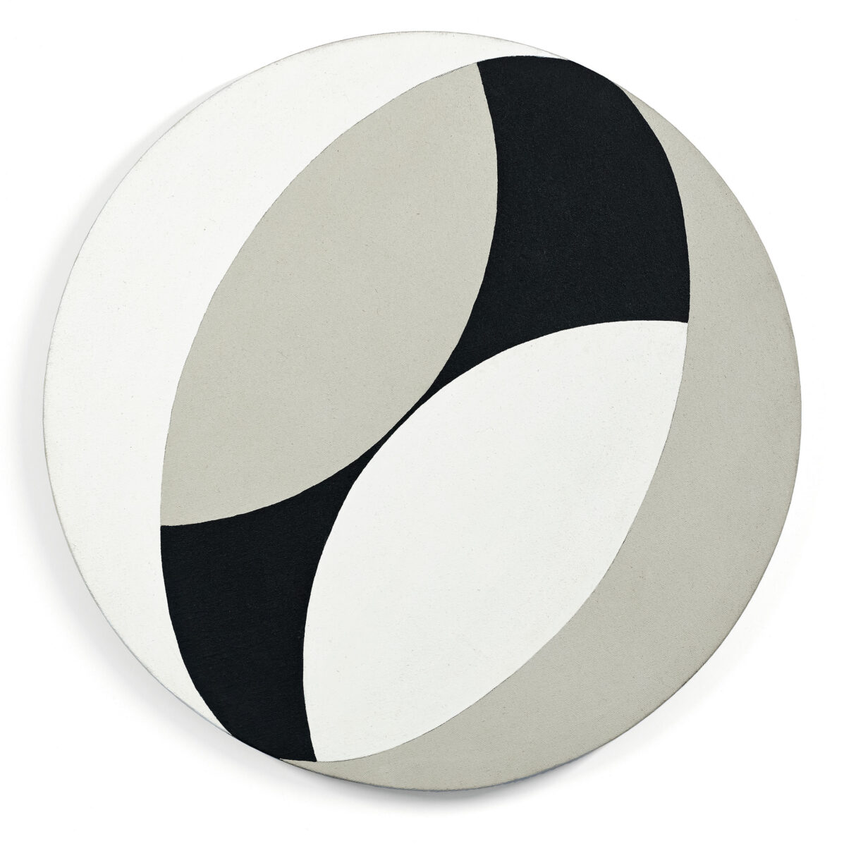 “Intercepted Ovals” an original painting by Leon Polk Smith