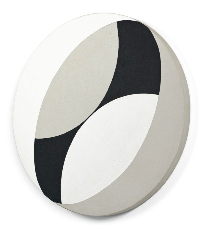 “Intercepted Ovals” an original painting by Leon Polk Smith