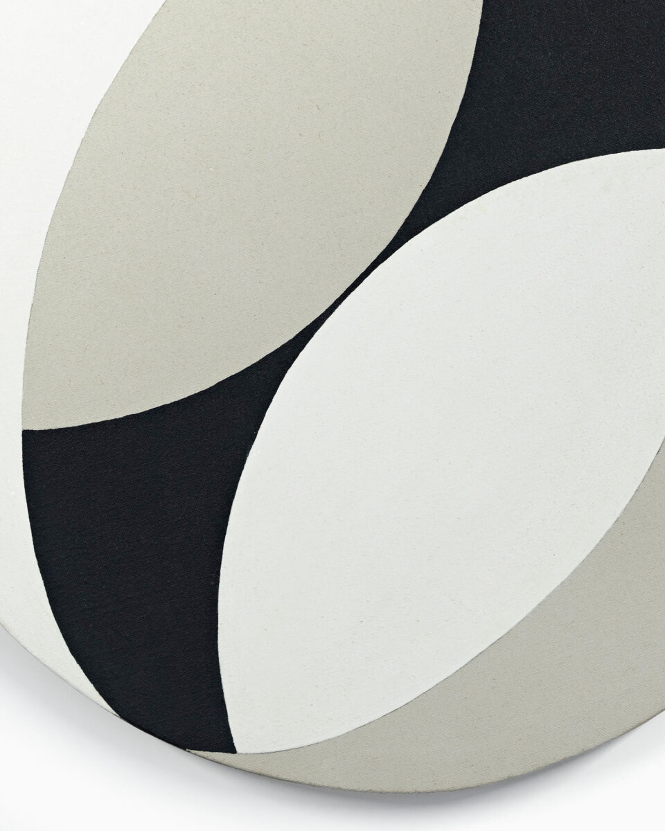 “Intercepted Ovals” an original painting by Leon Polk Smith