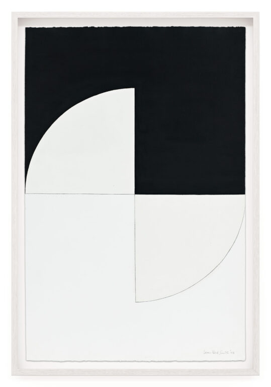 “Untitled” an original drawing by Leon Polk Smith
