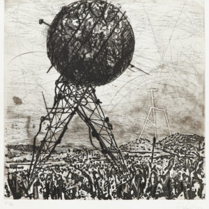 Untitled (Seceteurs) from West Coast Landscapes by William Kentridge, a 2010 Print at Krakow Witkin Gallery