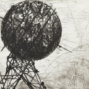 Untitled (Seceteurs) from West Coast Landscapes by William Kentridge, a 2010 Print at Krakow Witkin Gallery