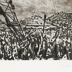 Untitled (Seceteurs) from West Coast Landscapes by William Kentridge, a 2010 Print at Krakow Witkin Gallery