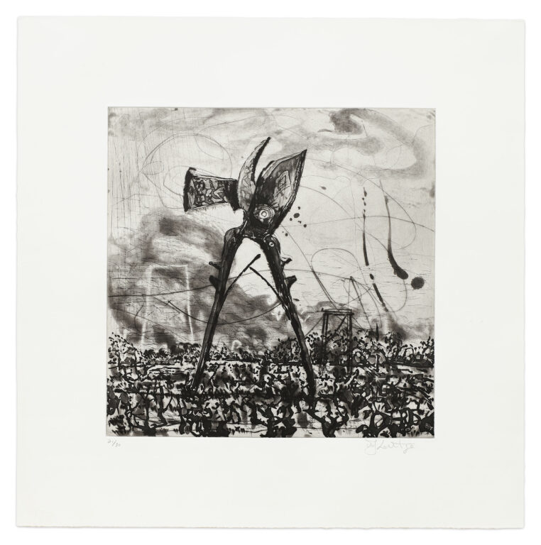 Untitled (Olifantsriviere) from West Coast Landscapes by William Kentridge, a 2010 Print at Krakow Witkin Gallery
