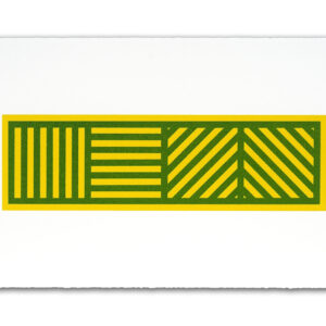 Lines in Four Directions in Color on Color by Sol LeWitt, a 2005 Print at Krakow Witkin Gallery