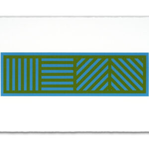 Lines in Four Directions in Color on Color by Sol LeWitt, a 2005 Print at Krakow Witkin Gallery