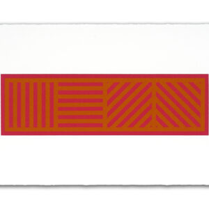 Lines in Four Directions in Color on Color by Sol LeWitt, a 2005 Print at Krakow Witkin Gallery