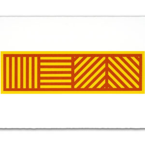 Lines in Four Directions in Color on Color by Sol LeWitt, a 2005 Print at Krakow Witkin Gallery