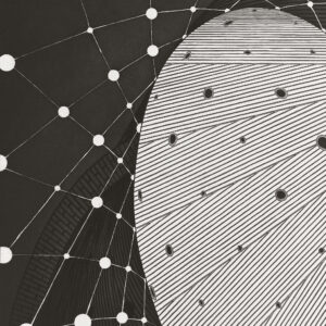 Lookout by Martin Puryear, a 2025 print at Krakow Witkin Gallery, Boston