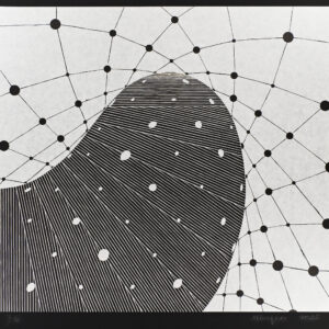 Lookout by Martin Puryear, a 2025 print at Krakow Witkin Gallery, Boston