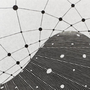 Lookout by Martin Puryear, a 2025 print at Krakow Witkin Gallery, Boston