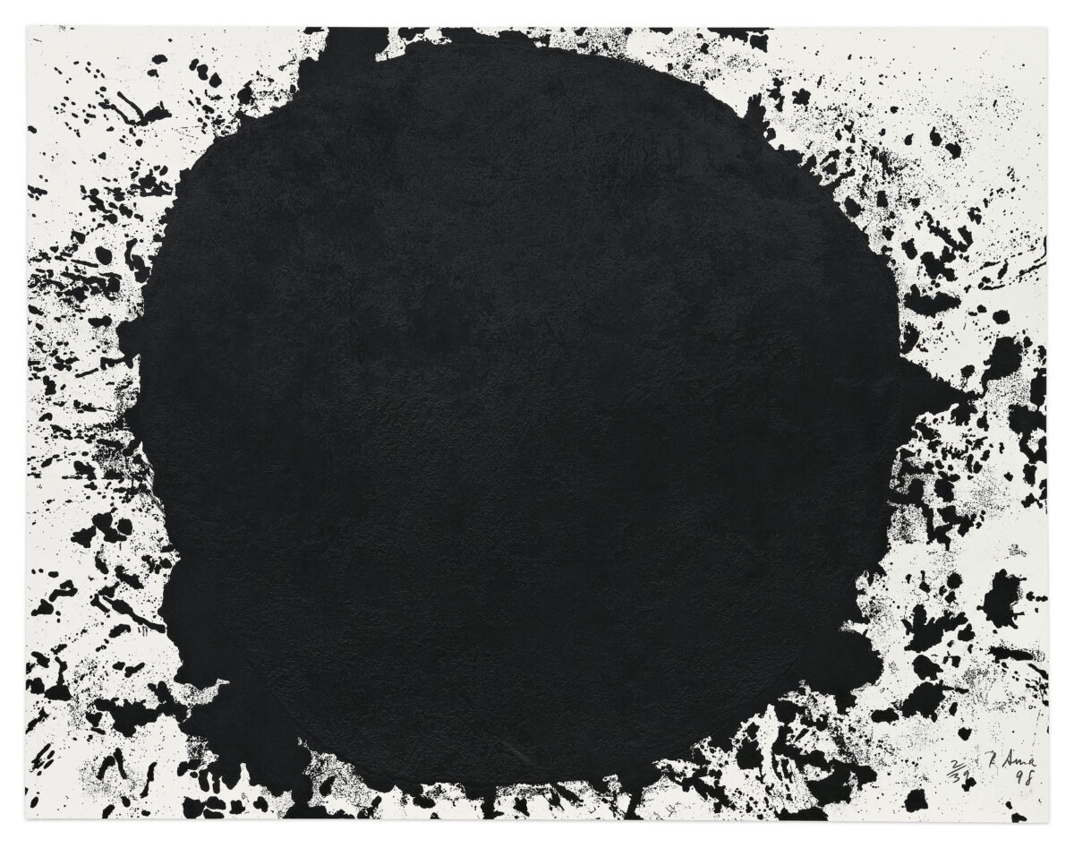 Sonny Rollins by Richard Serra, a 1999 print at Krakow Witkin Gallery, Boston