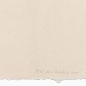 On/Over/Under by Mel Bochner, a 1979 Print at Krakow Witkin Gallery, Boston