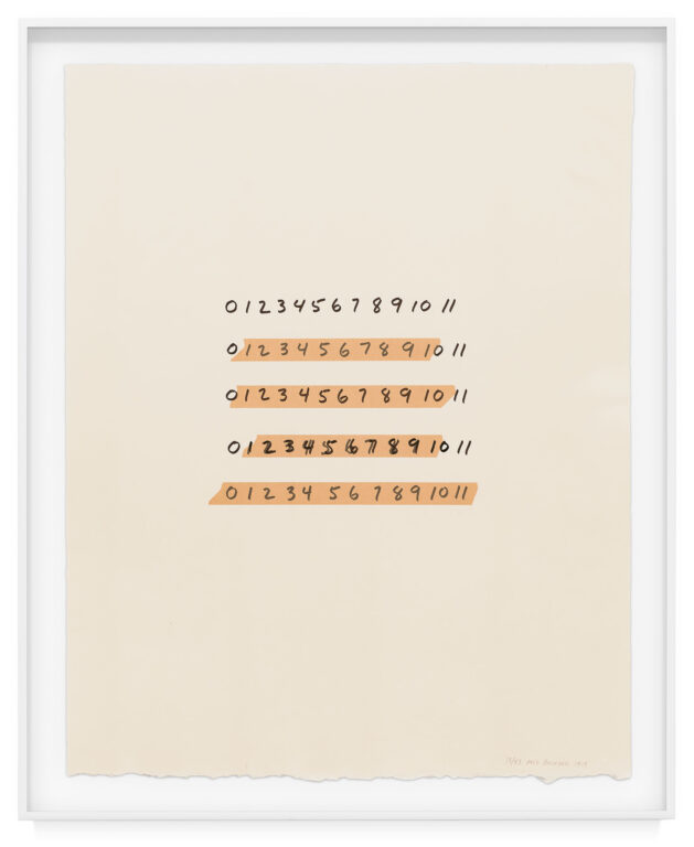 On/Over/Under by Mel Bochner, a 1979 Print at Krakow Witkin Gallery, Boston