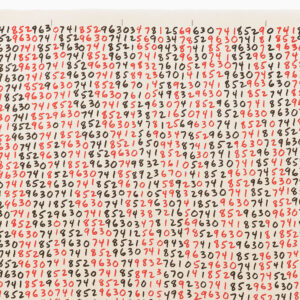 Range by Mel Bochner, a 1979 Print at Krakow Witkin Gallery, Boston