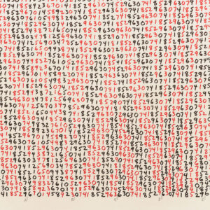 Range by Mel Bochner, a 1979 Print at Krakow Witkin Gallery, Boston