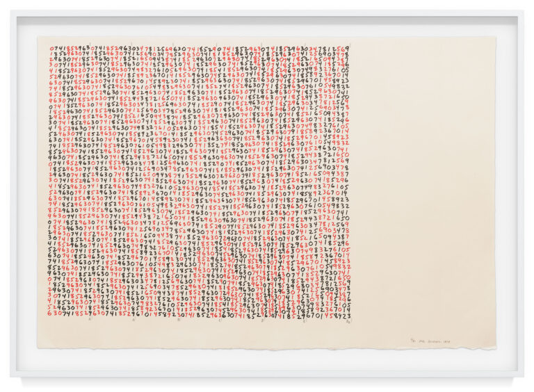 Range by Mel Bochner, a 1979 Print at Krakow Witkin Gallery, Boston
