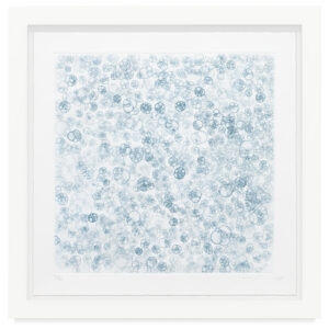 Untitled I-V by Tara Donovan, a 2004 set of prints at Krakow Witkin Gallery, Boston
