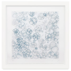 Untitled I-V by Tara Donovan, a 2004 set of prints at Krakow Witkin Gallery, Boston