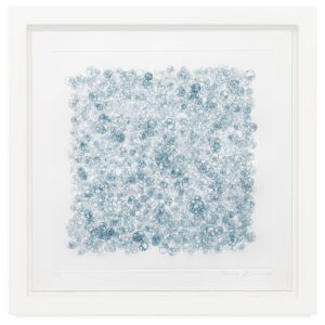 Untitled I-V by Tara Donovan, a 2004 set of prints at Krakow Witkin Gallery, Boston