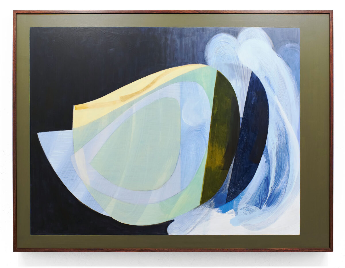 A Breeze Becoming Wind (from Answer Music) by Mike Glier, a 2022 painting at Krakow Witkin Gallery, Boston