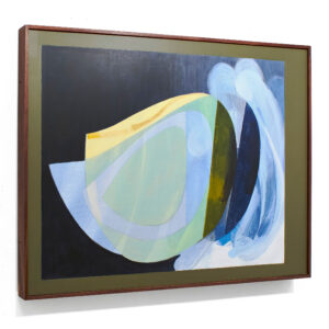 A Breeze Becoming Wind (from Answer Music) by Mike Glier, a 2022 painting at Krakow Witkin Gallery, Boston