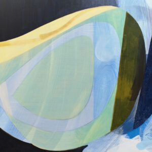 A Breeze Becoming Wind (from Answer Music) by Mike Glier, a 2022 painting at Krakow Witkin Gallery, Boston
