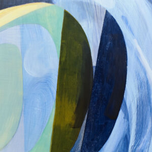 A Breeze Becoming Wind (from Answer Music) by Mike Glier, a 2022 painting at Krakow Witkin Gallery, Boston