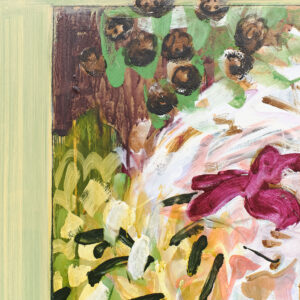 Bees Finding Pleasure v.2 (from Answer Music) by Mike Glier, a 2023 painting at Krakow Witkin Gallery, Boston