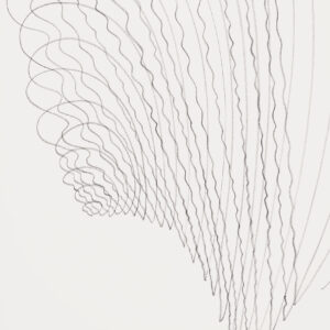 at rapids end a slow backwash. V1 (from the series Answer Music) by Mike Glier, a 2020 Drawing at Krakow Witkin Gallery, Boston