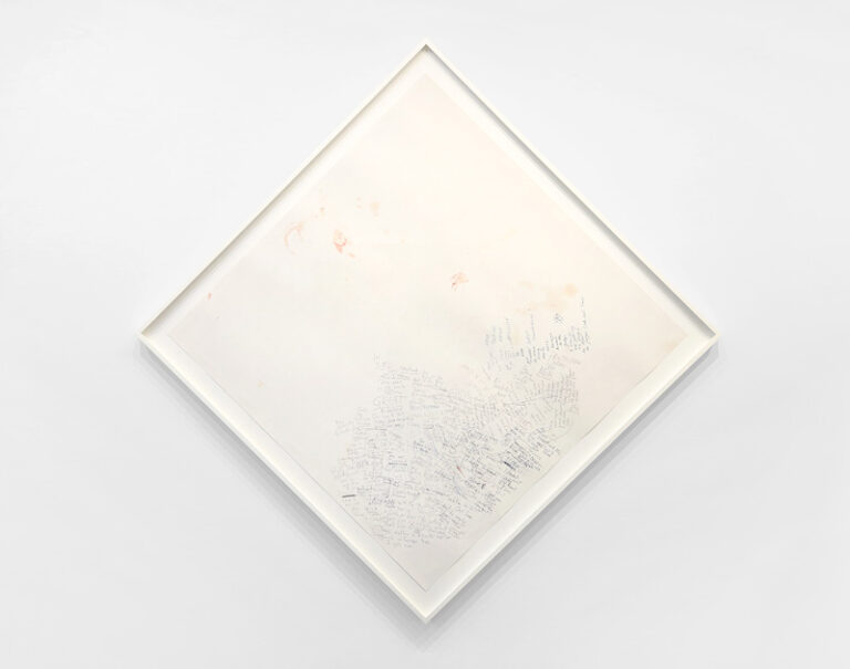 One Wall, One Work: Joseph Grigely at Krakow Witkin Gallery, Boston