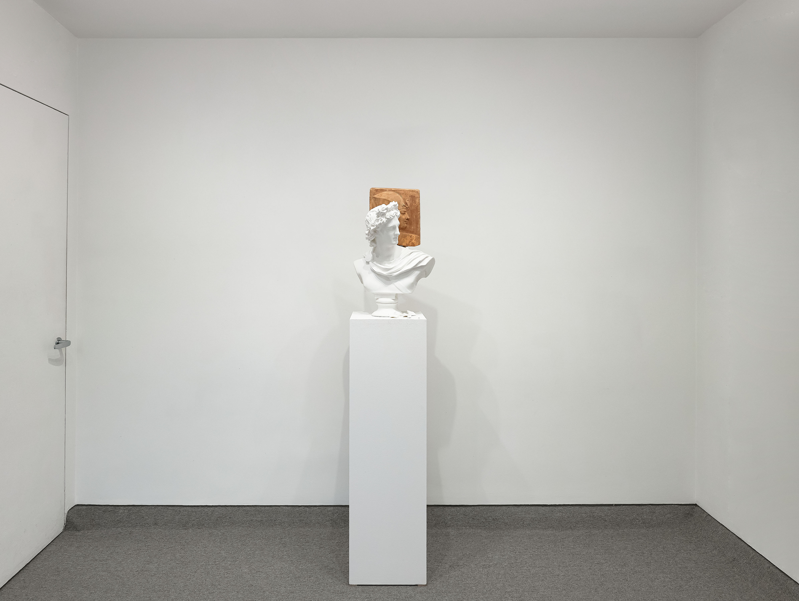 Exhibition view of One Wall, One Work: Fred Wilson at Krakow Witkin Gallery, Boston