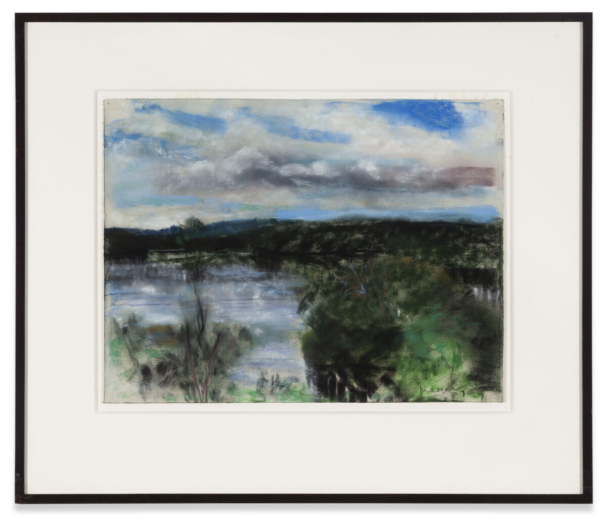Untitled (Wakeby Study) by Michael Mazur, a 1980 (ca.) Painting at Krakow Witkin Gallery, Boston