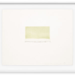 Aquatint, Sugarlift and Golden Changes by Sylvia Plimack Mangold, a 1977 set of three prints at Krakow Witkin Gallery, Boston